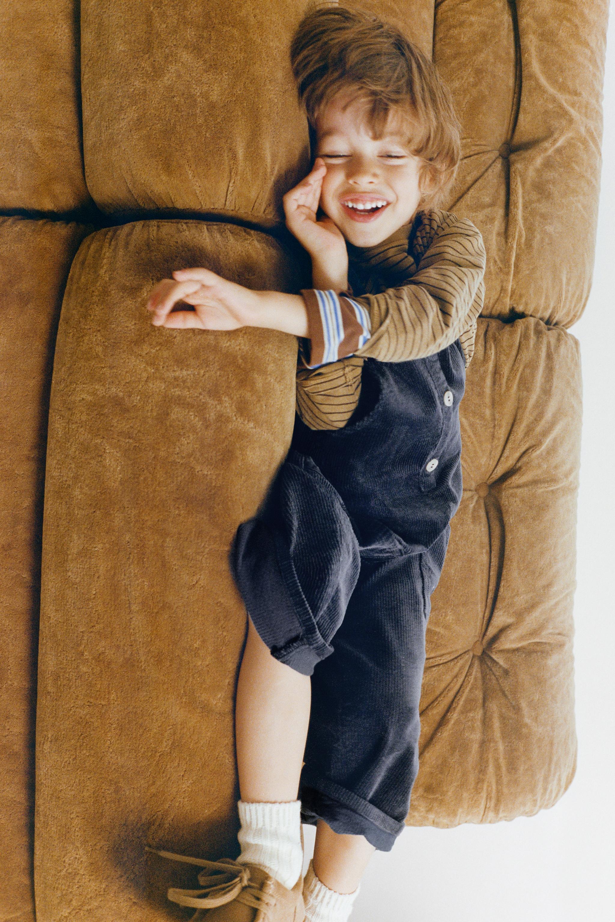 LONG CORDUROY OVERALLS